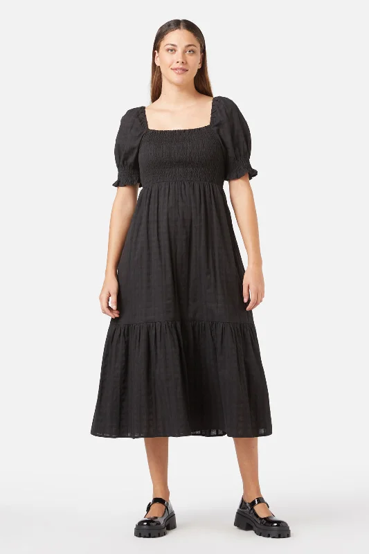Angelica Midi Dress Comfortable Casual Midi Dress