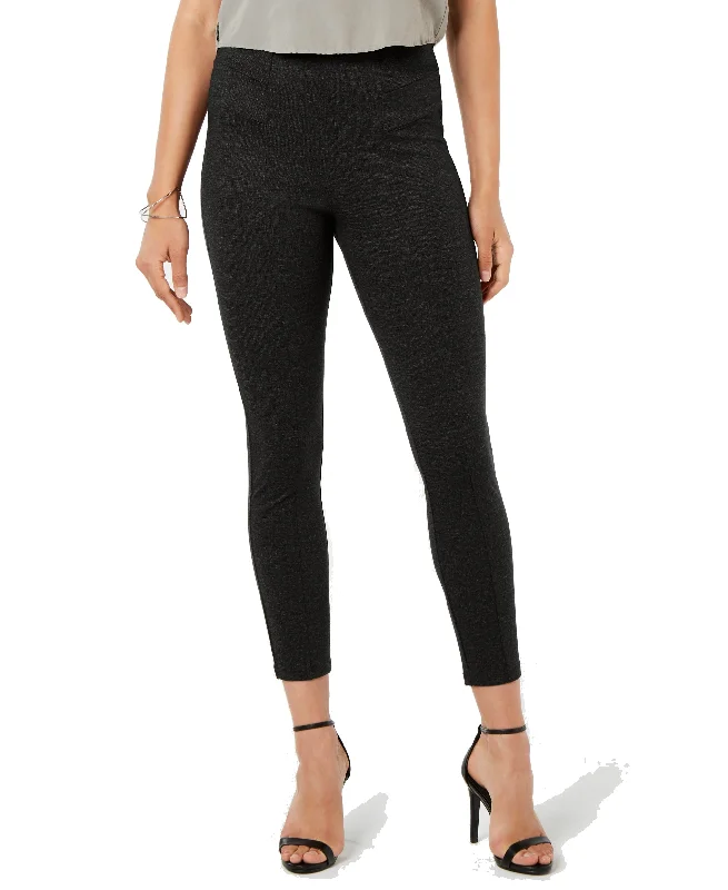 Hue Plus Women's Tweed High-Waist Knit Pull-On Leggings, Black, XXXL Fashionable Ribbed Knit Leggings Hue Plus Women's Tweed High-Waist Knit Pull-On Leggings, Black, XXXL Fashionable Ribbed Knit Leggings