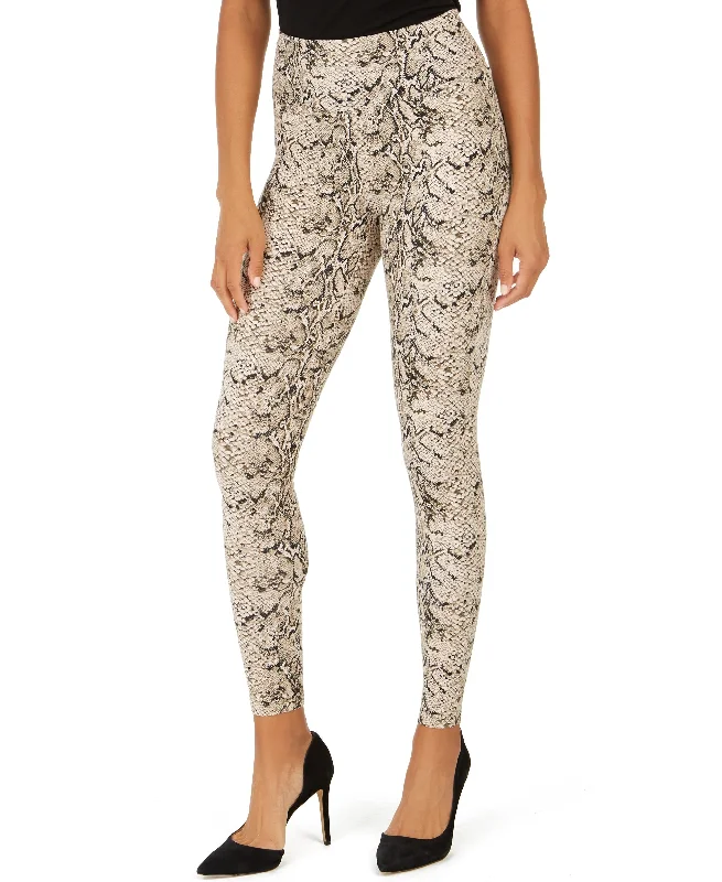 INC Women's Shaping Texture Full-Length High-Rise Leggings, Snakeskin, M Elegant Sheer Leggings INC Women's Shaping Texture Full-Length High-Rise Leggings, Snakeskin, M Elegant Sheer Leggings