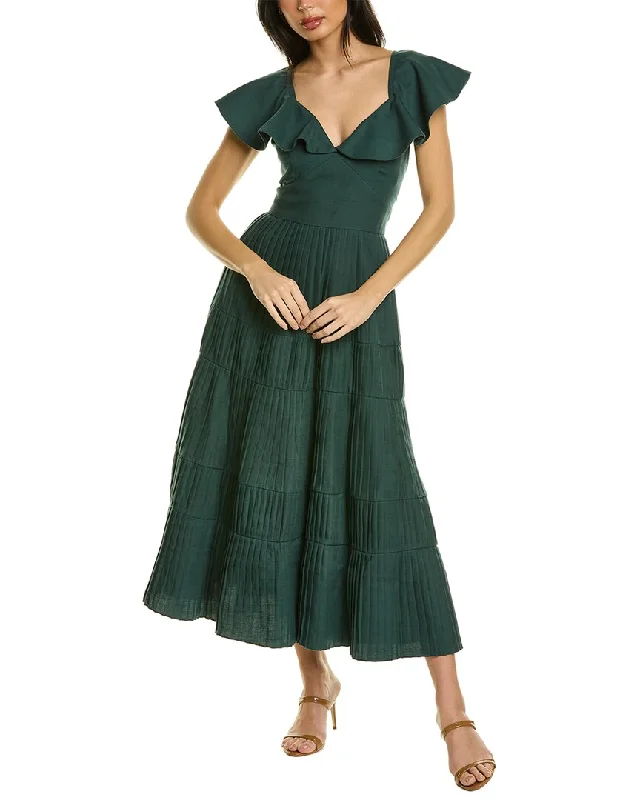 Ted Baker Iveth Midi Dress Elegant Satin Midi Dress