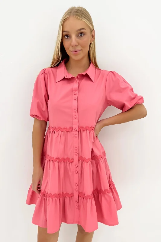 Alice Mini Dress Watermelon Stylish Spaghetti Strap Mini Dress