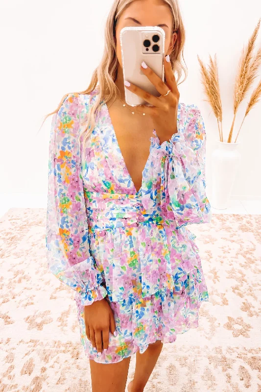 Ziya Mini Dress Multi Trendy Camisole Mini Dress