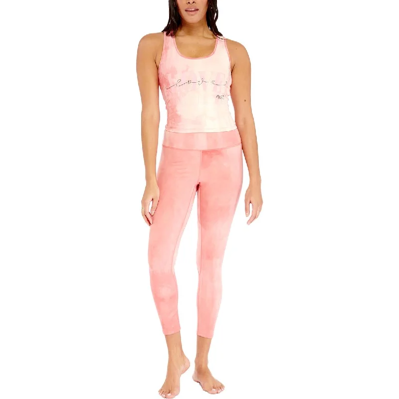 Live Electric Women's Tie Dye High-Rise 7/8 Activewear Fitness Workout Leggings Stylish Ankle-Length Leggings Live Electric Women's Tie Dye High-Rise 7/8 Activewear Fitness Workout Leggings Stylish Ankle-Length Leggings