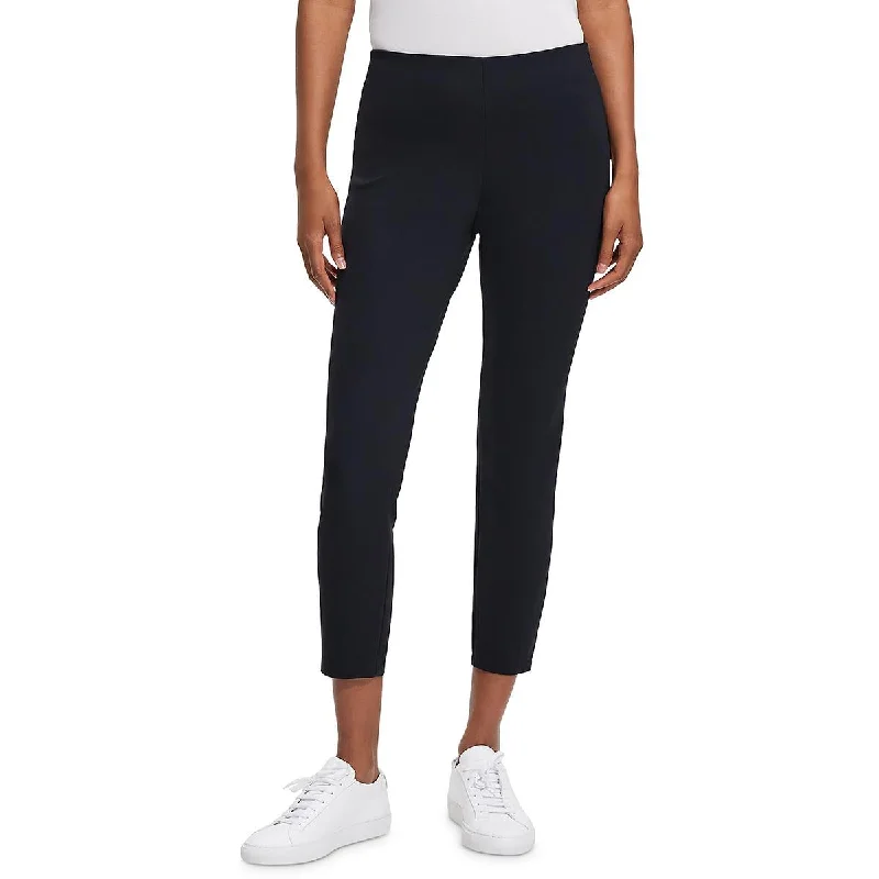 Theory Womens Crop  Leggings Comfortable Slip-On Leggings
