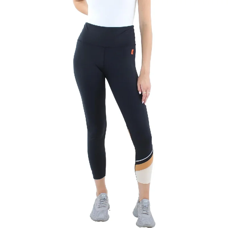 P.E Nation Womens Colorblock Workout Athletic Leggings Fashionable Plus-Size Activewear P.E Nation Womens Colorblock Workout Athletic Leggings Fashionable Plus-Size Activewear
