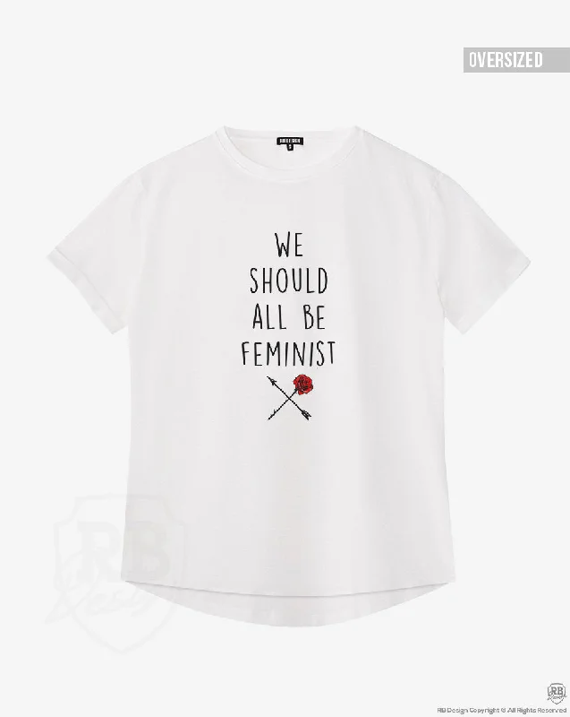 Women's Feminist T-shirt With Sayings WTD22