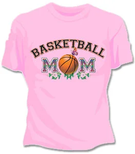 Basketball Mom Girls T-Shirt