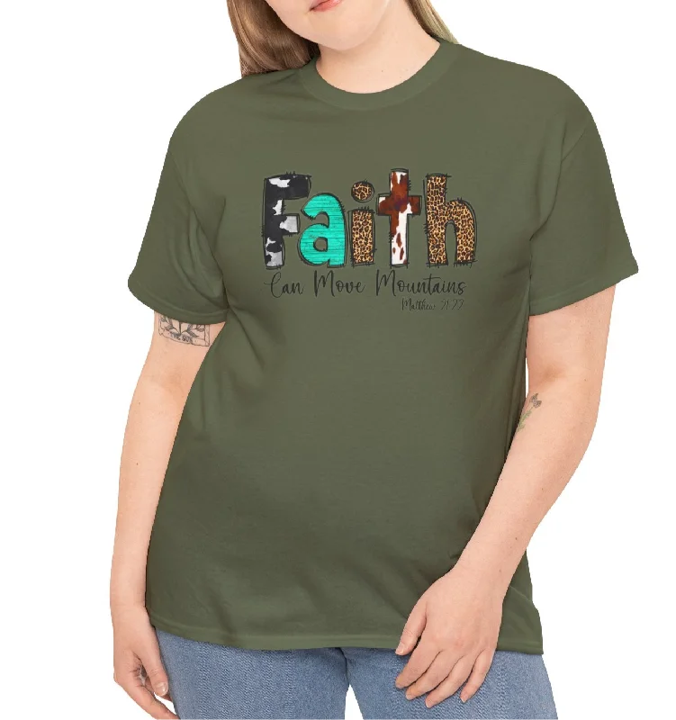 Faith Tee Front Pockets Side Pockets Patch Pockets