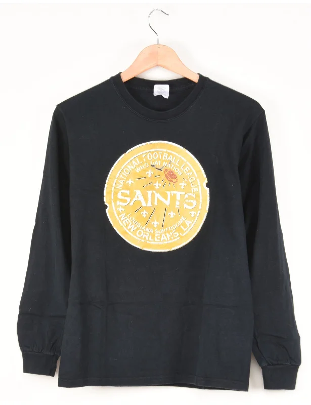 Football Saint Louisiana Printed T-shirt - S