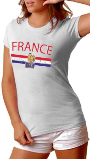 France Vintage Shield International Girls T-Shirt