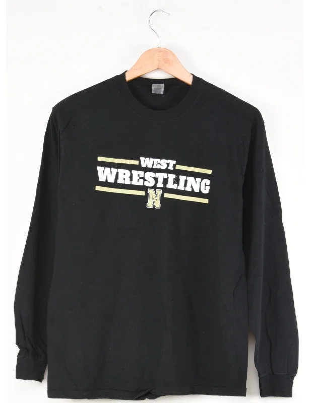 Gildan West Wrestling Printed T-shirt - M