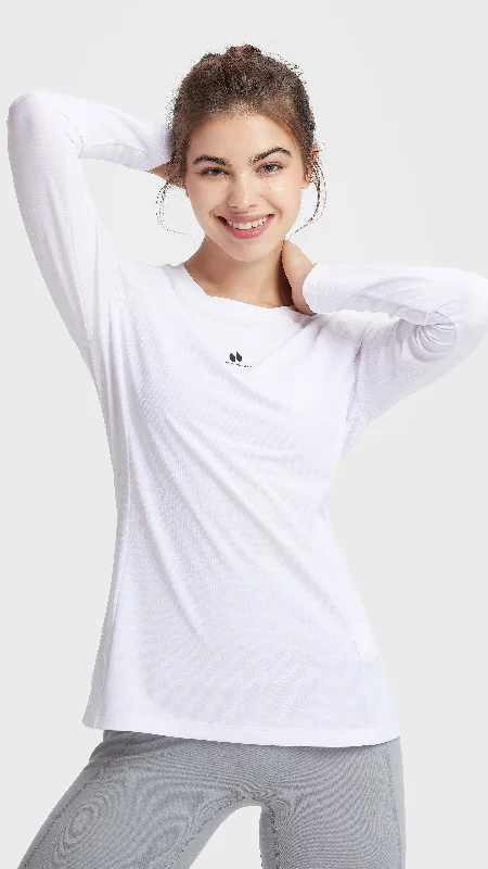 HOTSUIT Women Crewneck Tech long T-Shirt