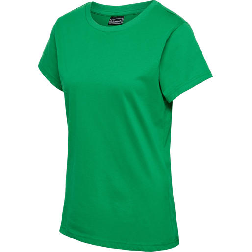 Hummel Women's Red Basic Short Sleeve T-Shirt