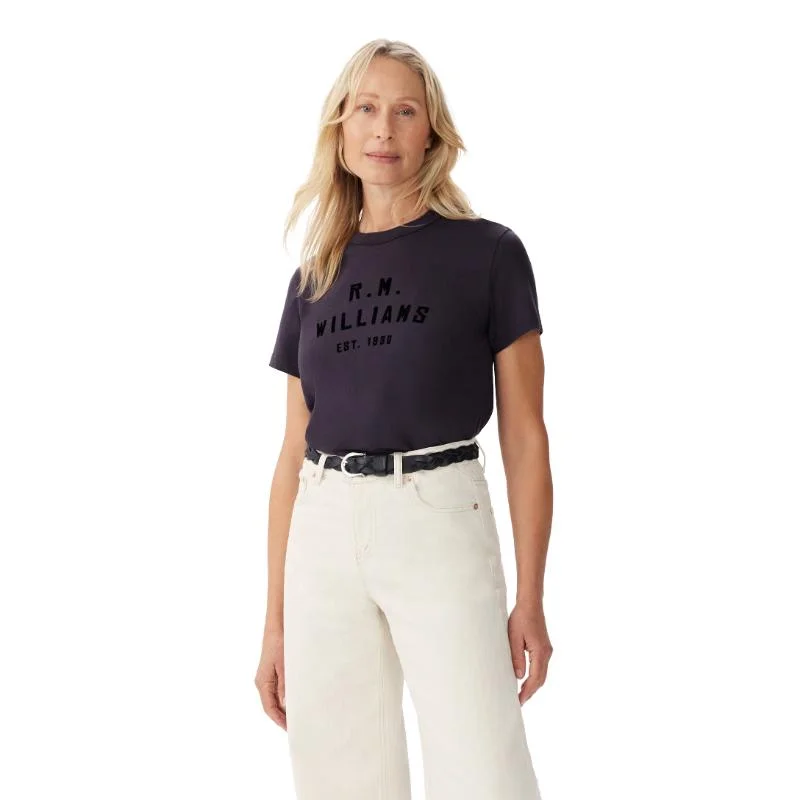 R.M.Williams Piccadilly Ladies T-Shirt - Navy