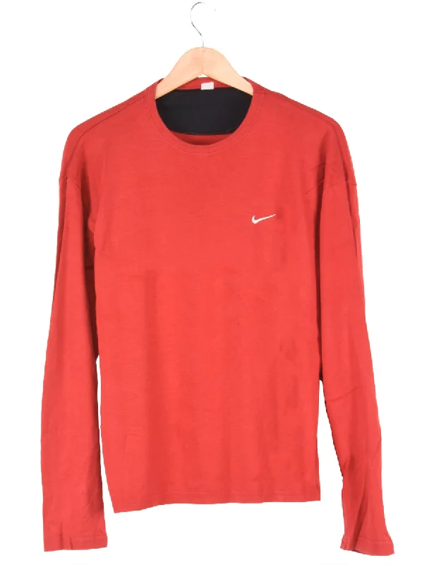 Red Plain Nike T-shirt - L