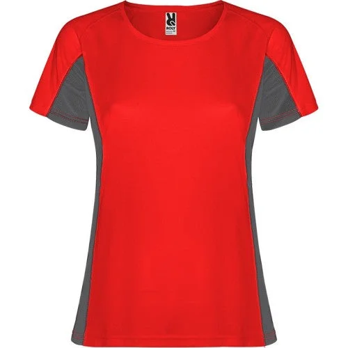 Roly Womens/Ladies Shanghai Short-Sleeved Sports T-Shirt