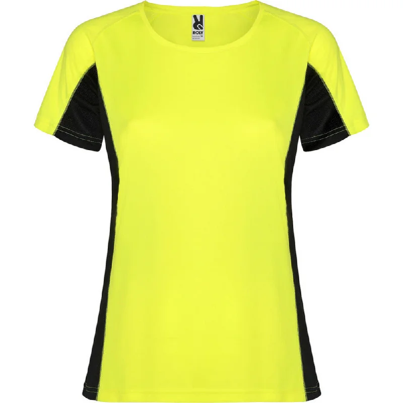 Fluro Yellow-Solid Black