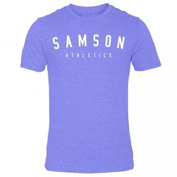 Samson Athletics Classic Signature Light Blue Triblend Tee Satin Blend Silk Blend Wool Blend Samson Athletics Classic Signature Light Blue Triblend Tee Satin Blend Silk Blend Wool Blend