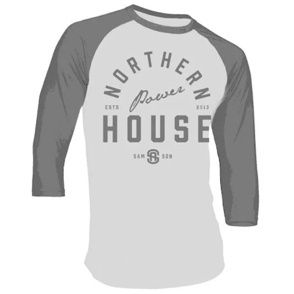 Samson Athletics Northern Powerhouse Baseball Tee Oversized T-Shirt Spandex breathable Samson Athletics Northern Powerhouse Baseball Tee Oversized T-Shirt Spandex breathable