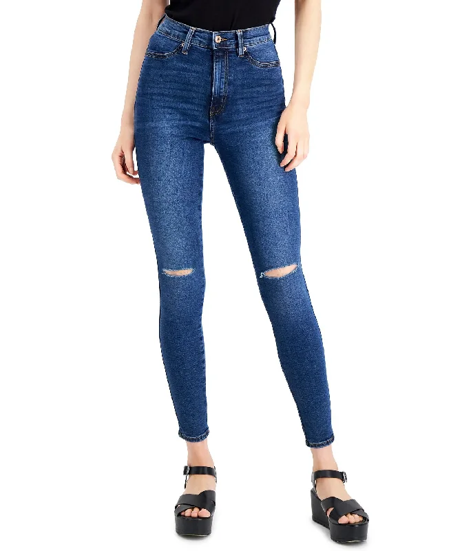 Celebrity Pink Juniors' Curvy High-rise Skinny Jeans Blue Comfortable Faded High-Rise Jeans Celebrity Pink Juniors' Curvy High-rise Skinny Jeans Blue Comfortable Faded High-Rise Jeans