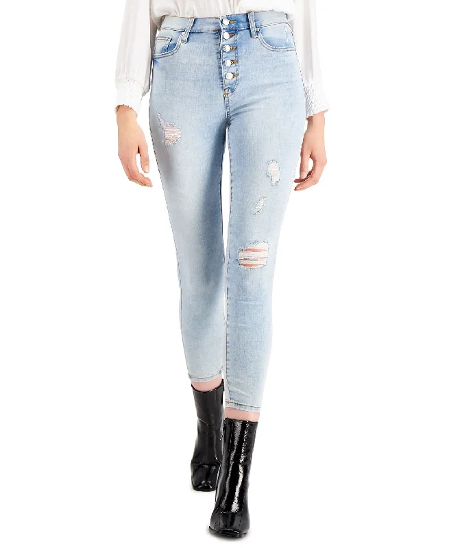 Celebrity Pink Juniors' High Rise Distressed Skinny Jeans Lookout Comfortable Flare Leg Jeans Celebrity Pink Juniors' High Rise Distressed Skinny Jeans Lookout Comfortable Flare Leg Jeans
