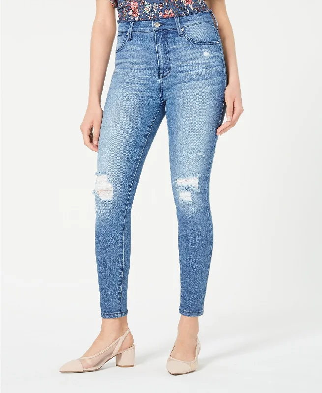 Celebrity Pink Juniors' Ripped High-rise Skinny Jeans Colombia Trendy Pleated Waist Jeans Celebrity Pink Juniors' Ripped High-rise Skinny Jeans Colombia Trendy Pleated Waist Jeans
