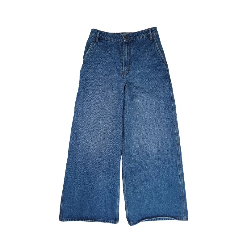 Gauchere Wide-Leg Jeans - Women's 36 Casual Bootcut Ripped Jeans
