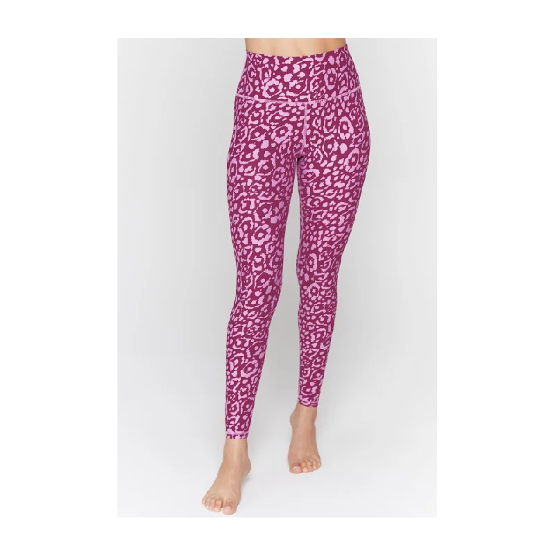 Spiritual Gangster Women's Intent Eco Jersey High Waist Legging Wildcat Print Comfortable Lounge Leggings Spiritual Gangster Women's Intent Eco Jersey High Waist Legging Wildcat Print Comfortable Lounge Leggings