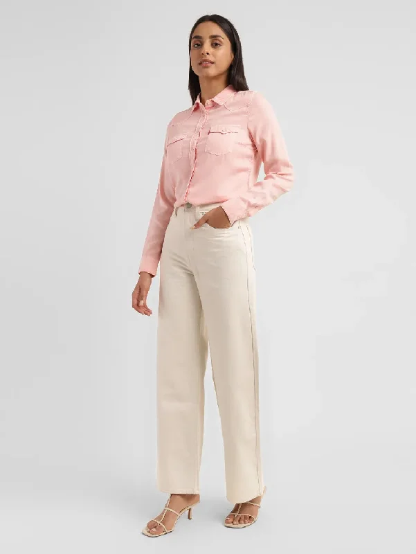 Women's High Rise Ribcage Wide Leg Loose Fit Jeans Comfortable Full-Length Denim Jeans Women's High Rise Ribcage Wide Leg Loose Fit Jeans Comfortable Full-Length Denim Jeans