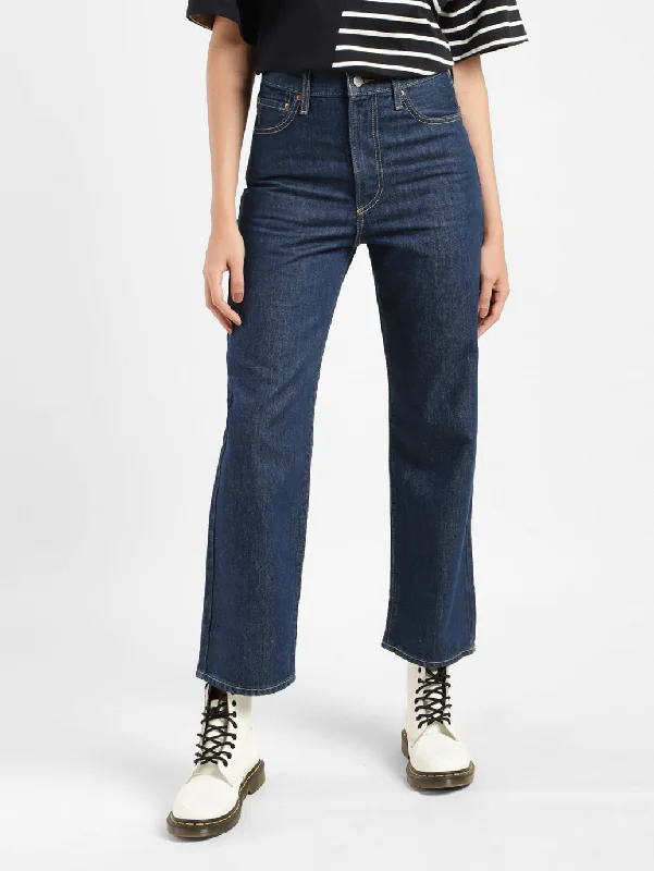 Women's High Rise 312 Slim Fit Jeans Stylish Shredded Denim Jeans