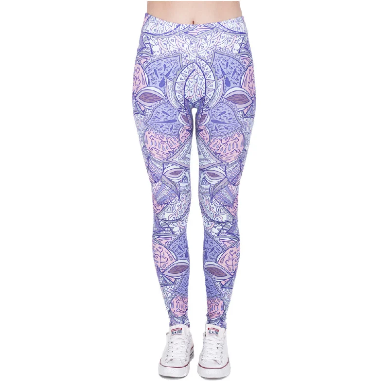 New Spring Woman Legins Aztec Jungle 3D Printing Casual Women Legging High Waist Leggings