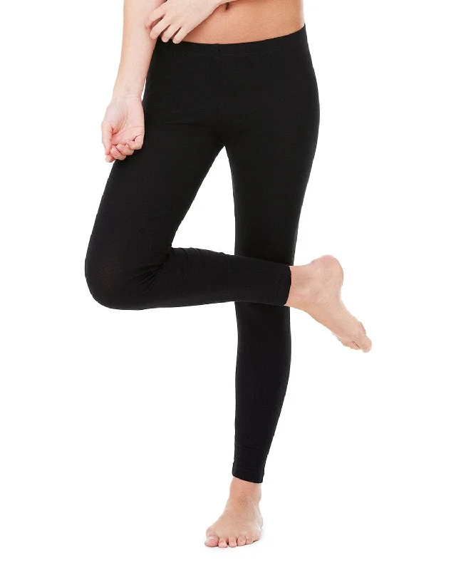 Bella+Canvas Jersey Leggings | Black