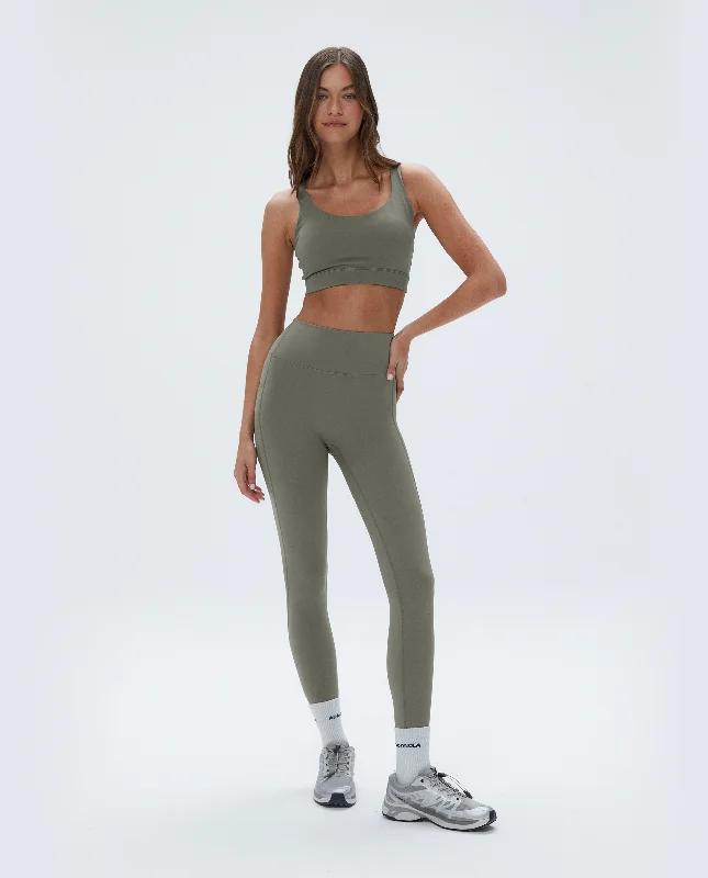 Ultimate Pocket Leggings - Olive Green