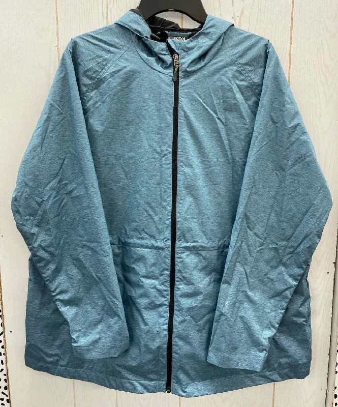 32 Degrees Teal Womens Size XL Jacket (Outdoor) V-Neck Jacket Boat Neck Jacket Square Neck Jacket 32 Degrees Teal Womens Size XL Jacket (Outdoor) V-Neck Jacket Boat Neck Jacket Square Neck Jacket