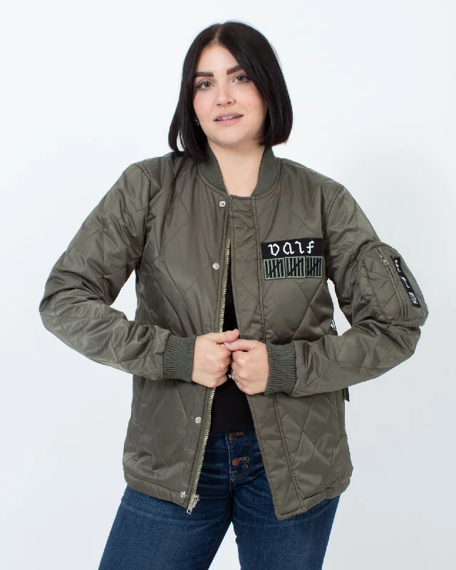 Army Green Bomber Jacket