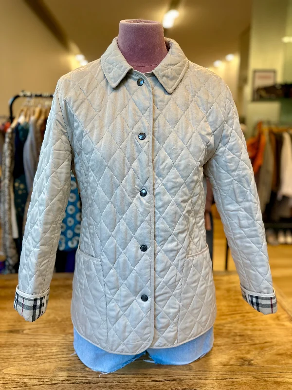 BURBERRY quilted shell jacket / S