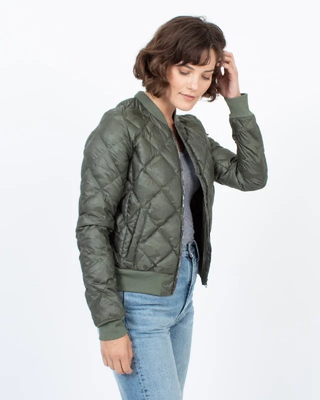 Camo Puffer Jacket