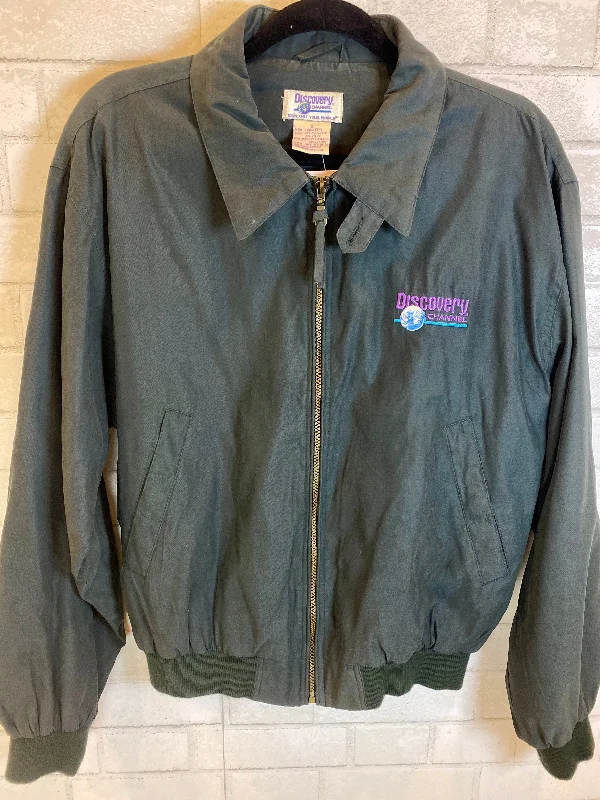 DISCOVERY CHANNEL Vintage bomber Jacket / S