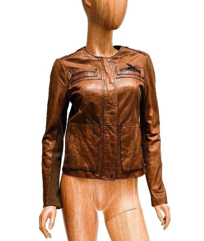 Fitted Leather Jacket