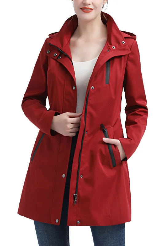 Kimi + Kai Women's "Molly" Waterproof Hooded Anorak Jacket