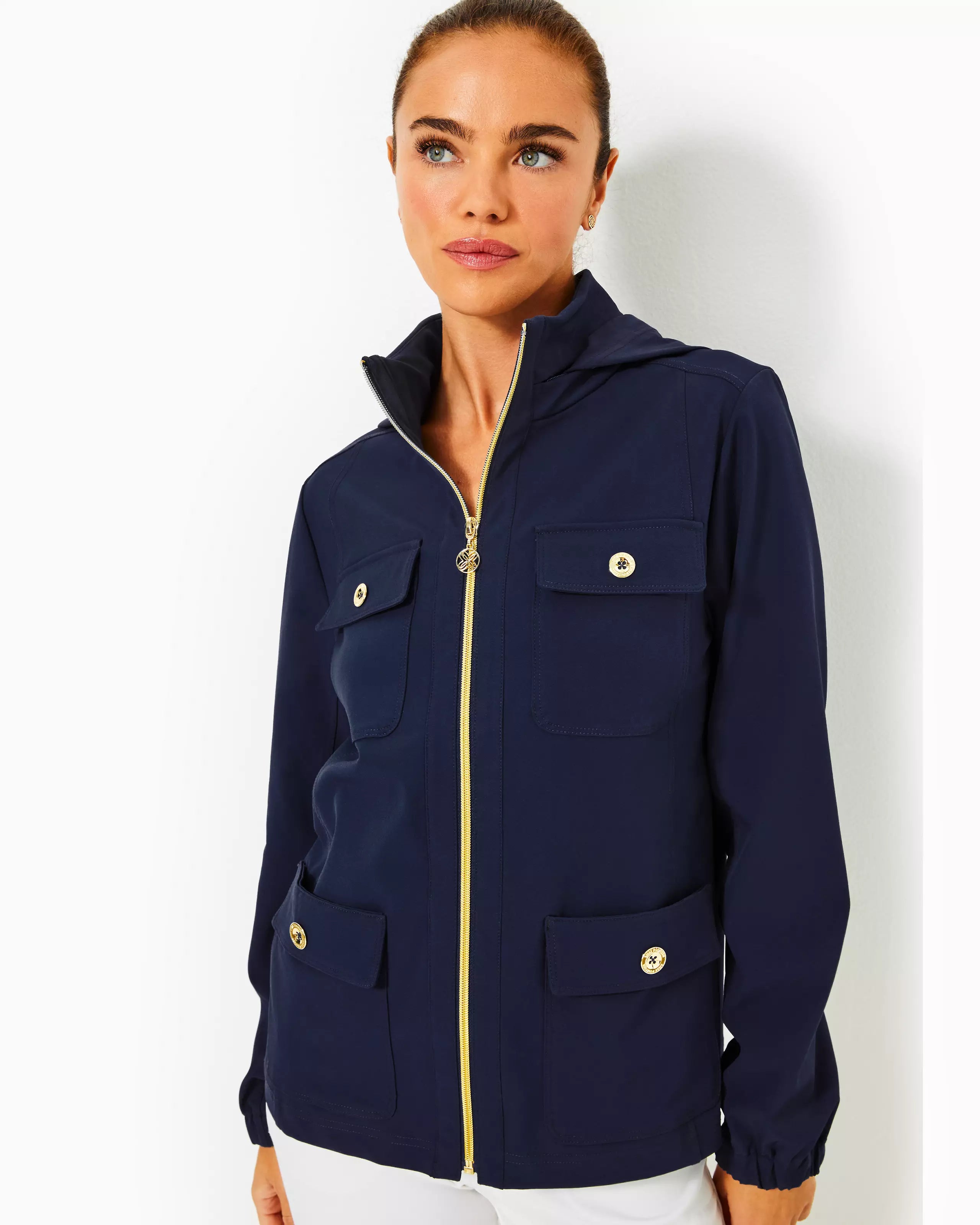 Zaylee Performance Jacket UPF 50+ (Low Tide Navy)