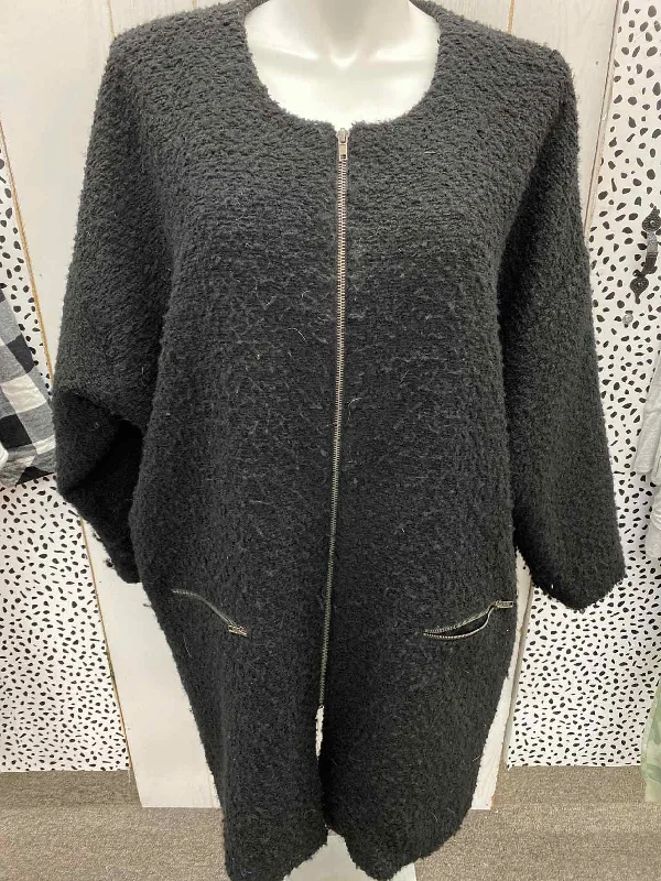 Maxwell Black Womens Size 4X Jacket (Outdoor) Tailored Jacket Straight Jacket A-Line Jacket Maxwell Black Womens Size 4X Jacket (Outdoor) Tailored Jacket Straight Jacket A-Line Jacket