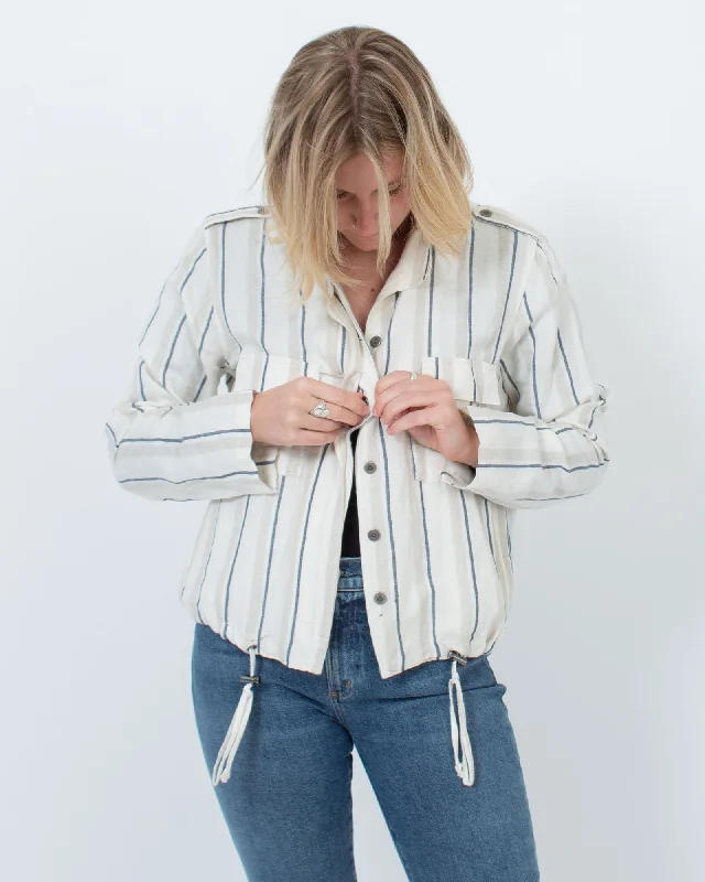 Pin Striped Casual Jacket