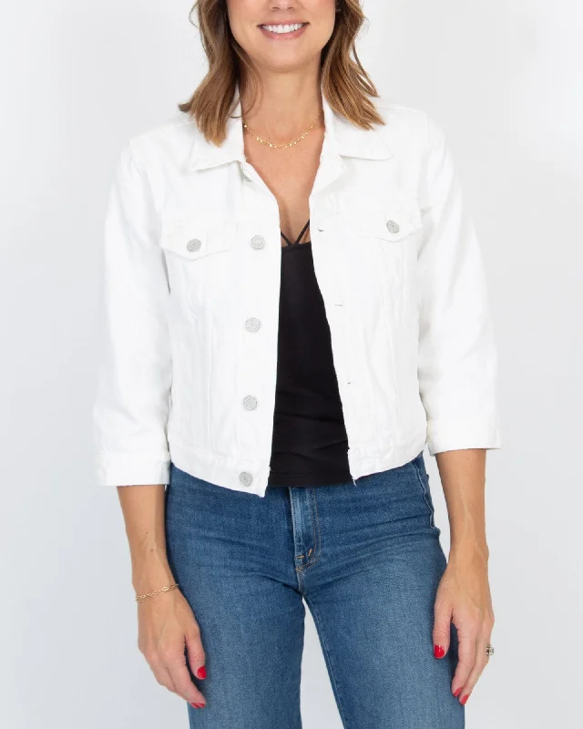 White Jean Jacket