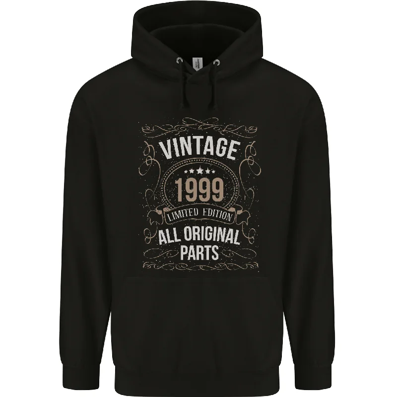 25th Birthday Limited Edition 1999 Mens 80% Cotton Hoodie