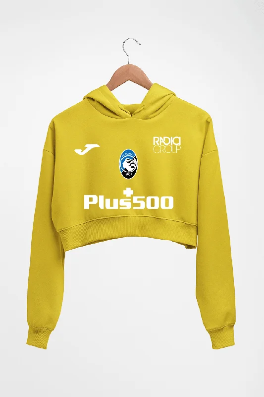 Atalanta 2021-22 Crop HOODIE FOR WOMEN Hoodie Crop Top Short Trendy
