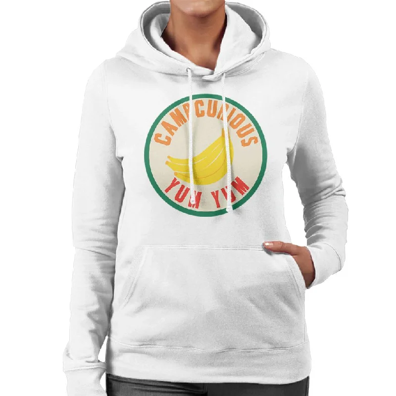 Curious George Camp Curious Yum Yum Women's Hooded Sweatshirt