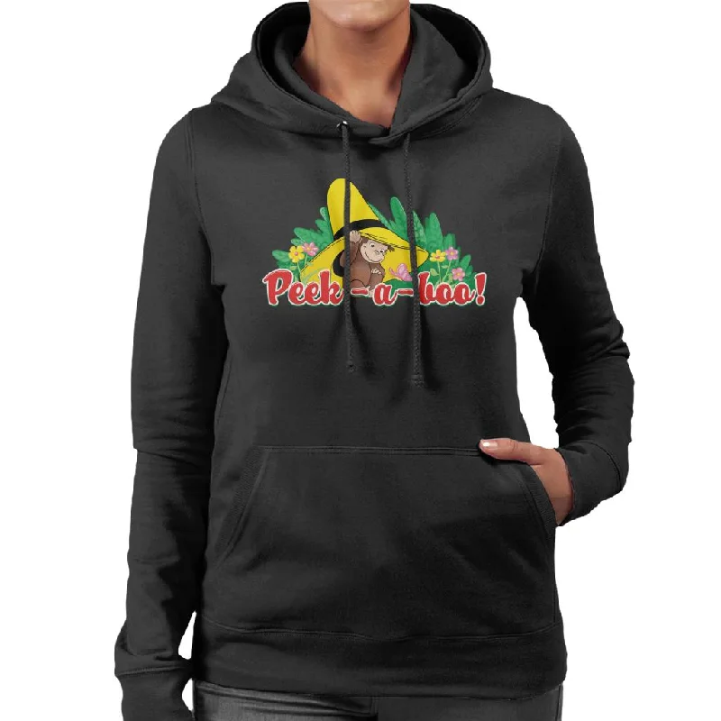 Curious George Finds A Butterfly Women's Hooded Sweatshirt