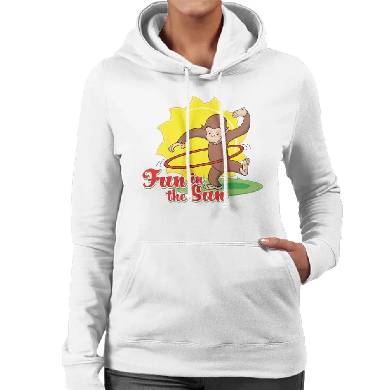 Curious George Fun In The Sun Women's Hooded Sweatshirt