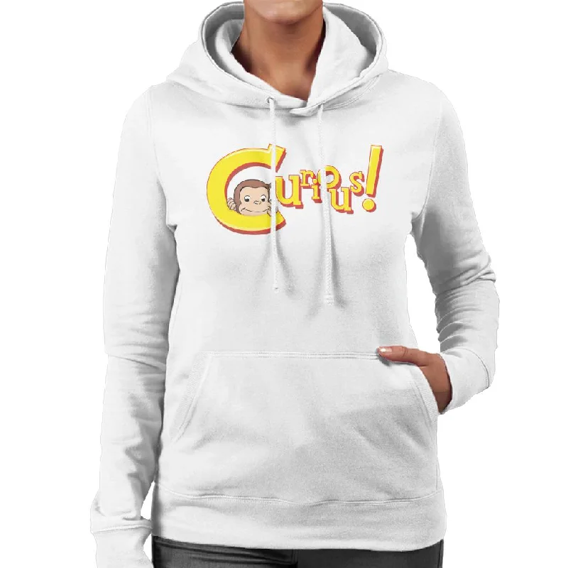 Curious George The Curious Monkey Women's Hooded Sweatshirt